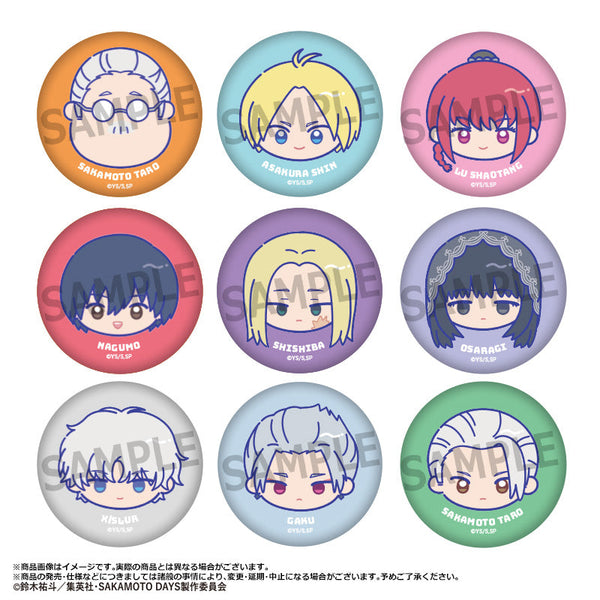 『SAKAMOTO DAYS』ゆるころフェイス トレーディングふわもちバッジ【BOX】